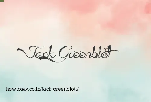 Jack Greenblott