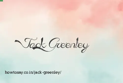 Jack Greenley