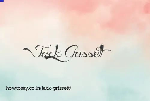 Jack Grissett