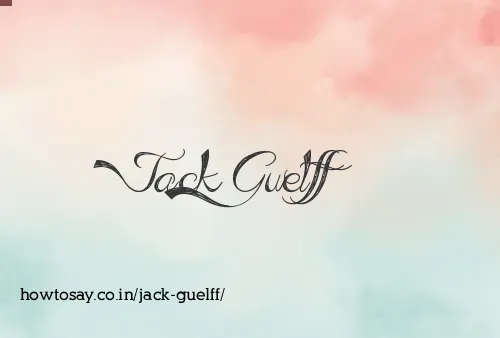 Jack Guelff