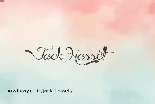 Jack Hassett