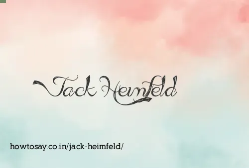 Jack Heimfeld