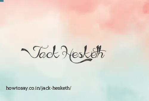 Jack Hesketh