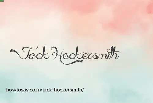 Jack Hockersmith