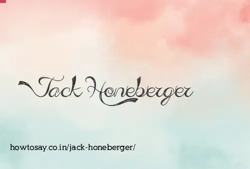 Jack Honeberger
