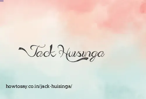 Jack Huisinga
