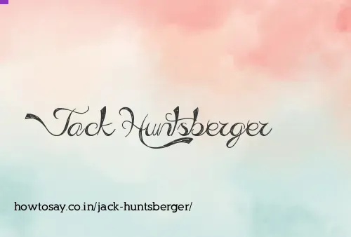 Jack Huntsberger