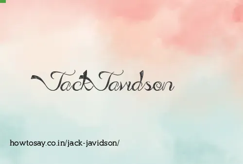 Jack Javidson