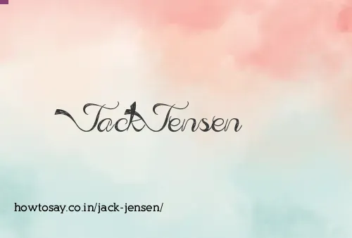 Jack Jensen