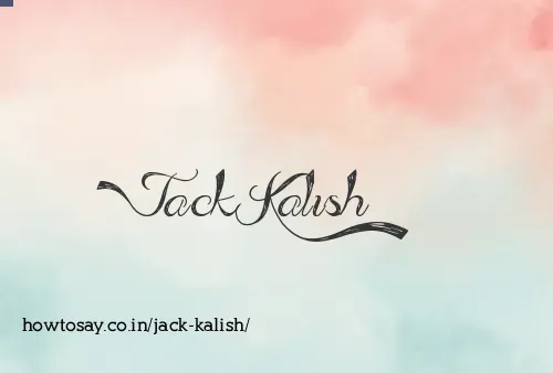 Jack Kalish