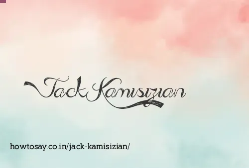 Jack Kamisizian