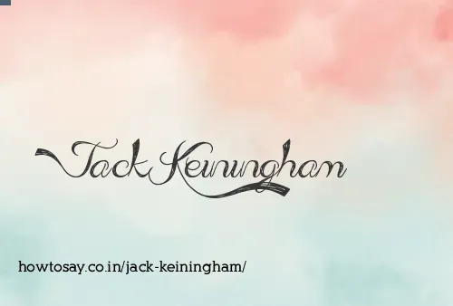 Jack Keiningham