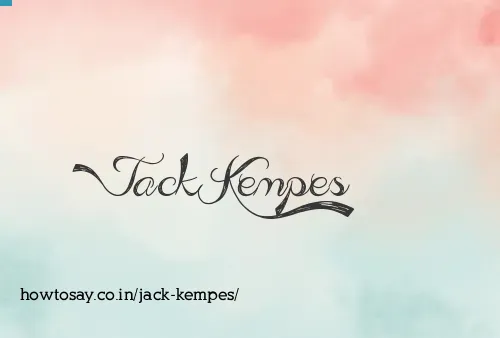 Jack Kempes