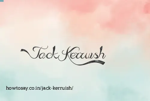 Jack Kerruish