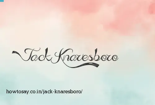 Jack Knaresboro
