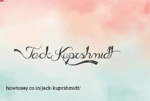 Jack Kuprshmidt