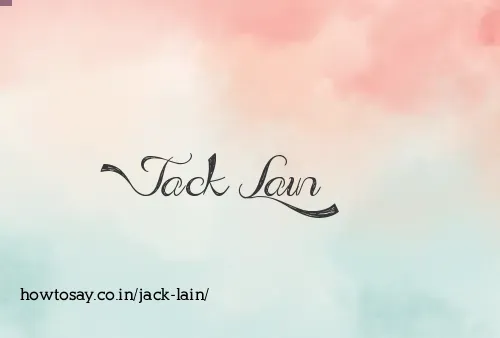 Jack Lain
