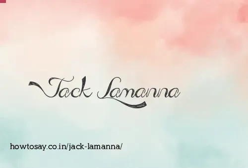 Jack Lamanna