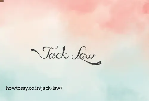 Jack Law
