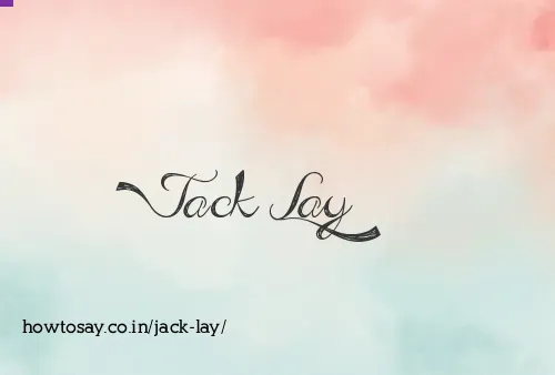Jack Lay