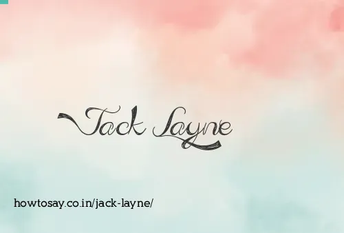 Jack Layne