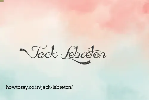 Jack Lebreton