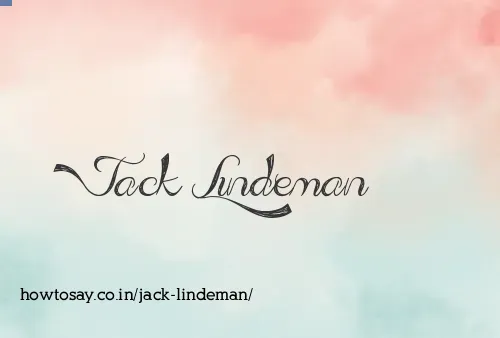 Jack Lindeman