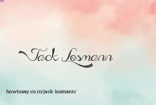 Jack Losmann
