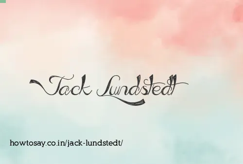 Jack Lundstedt