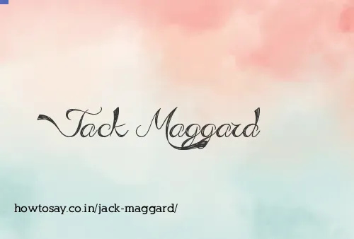 Jack Maggard