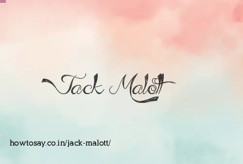 Jack Malott