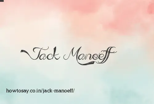 Jack Manoeff