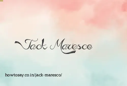 Jack Maresco