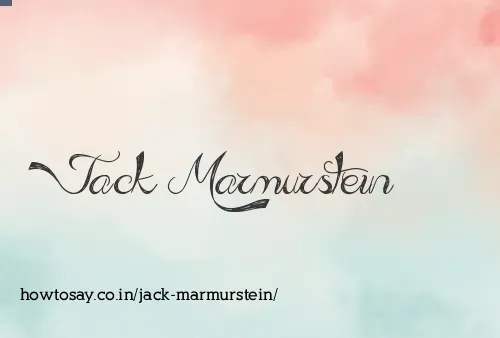 Jack Marmurstein