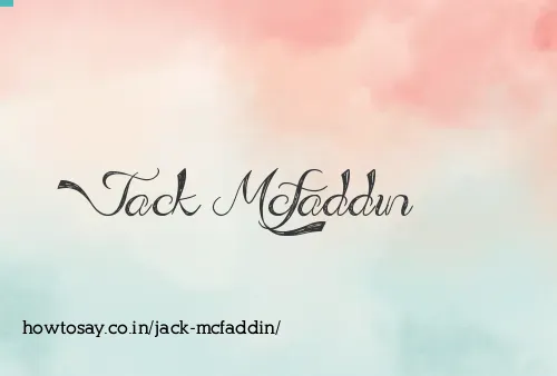 Jack Mcfaddin