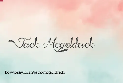 Jack Mcgoldrick