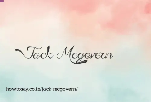 Jack Mcgovern