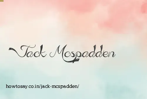 Jack Mcspadden