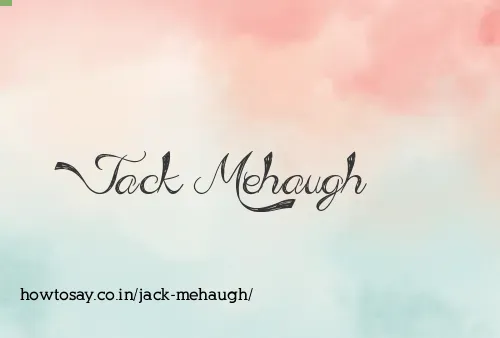Jack Mehaugh