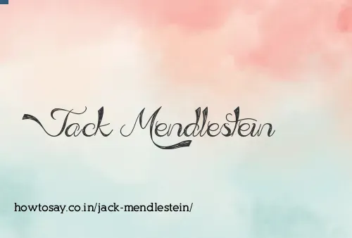 Jack Mendlestein