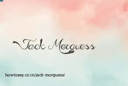 Jack Morguess
