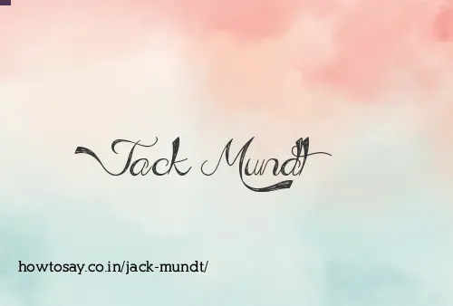 Jack Mundt
