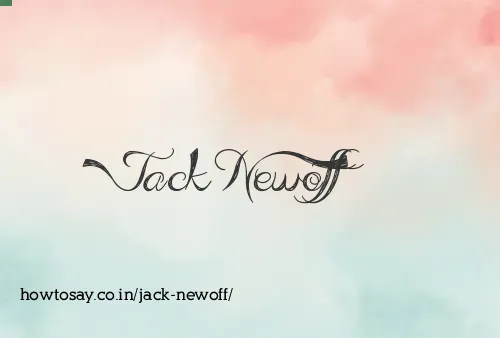 Jack Newoff