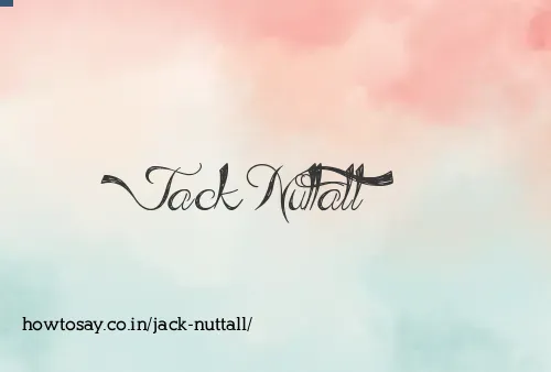Jack Nuttall