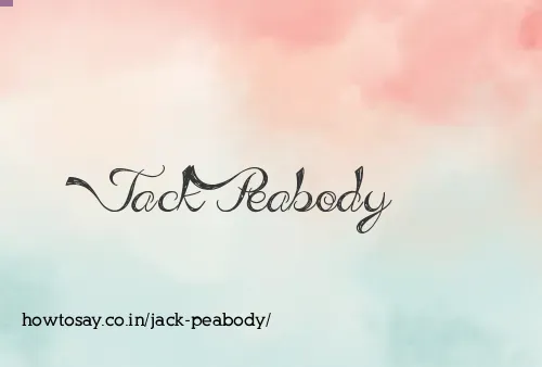 Jack Peabody