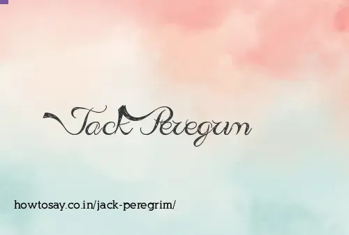 Jack Peregrim