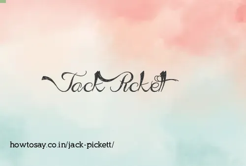 Jack Pickett