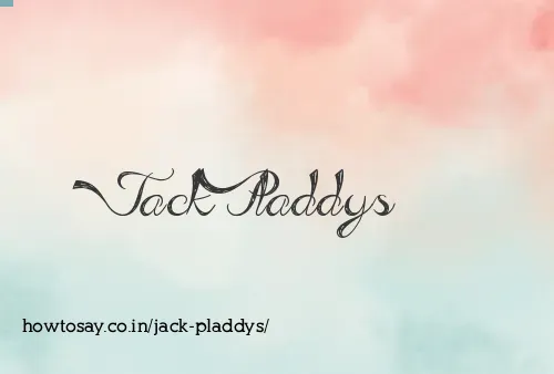 Jack Pladdys