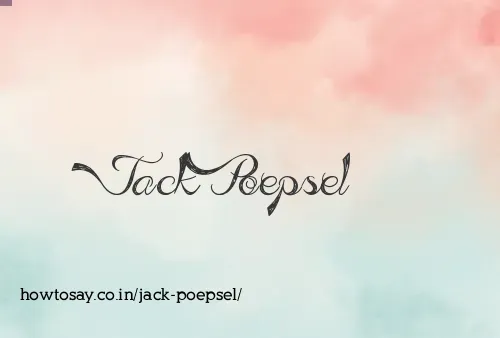 Jack Poepsel