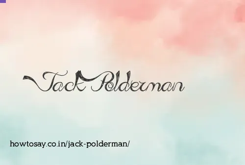Jack Polderman